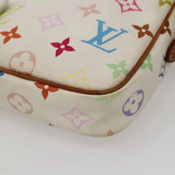 LOUIS VUITTON Monogram Multicolor Lift Shoulder Bag White M40055 LV Auth 143960 - Picture 5 of 16